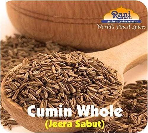 Rani Brand Authentic Indian Products Rani Cumin Seeds Whole (Jeera) Spice 7oz (200g) ~ All Natural | Gluten Friendly | NON-GMO | Kosher | Vegan | Indian Origin