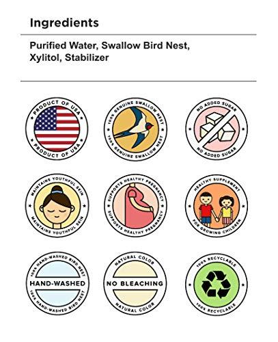 Golden Nest Gift Pack Premium Bird’s Nest Soup - 6 bottles x 75ml (2.5 oz.) (Sugar-Free)