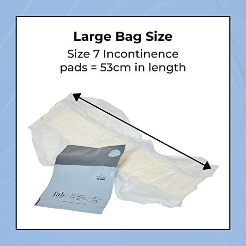 Fab Little Bag Fab Little Bag HyGeeni Disposal Bags for Nappies, Incontinence Pads, Ostomy & Catheter Bags - Prevents Odours, No Mess, Eco-Friendly, Pack of 50 Bags