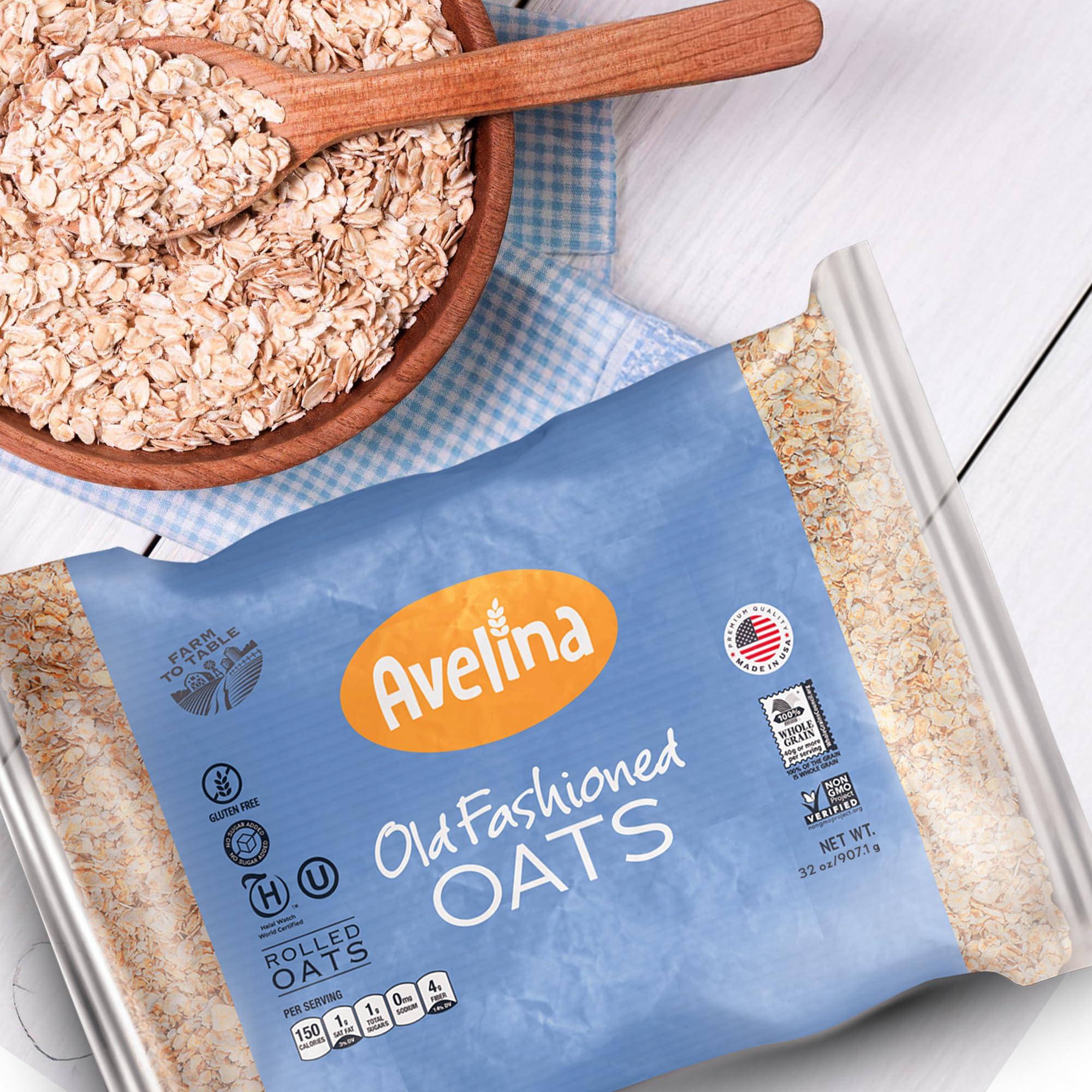 Avelina Avelina Old Fashioned Rolled Oats - Gluten-Free - 32 oz (Pack of 1)