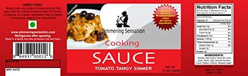 SIMMERING SENSATION SIMMERING SENSATION Tangy Simmer Sauce, 12 OZ