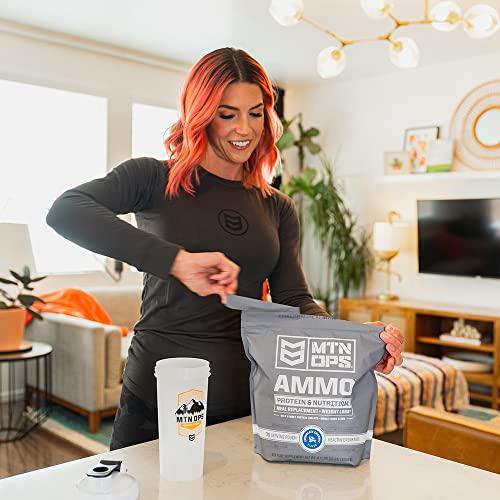 MTN OPS MTN OPS Ammo Protein Meal Replacement Powder - 28 Servings, Vanilla