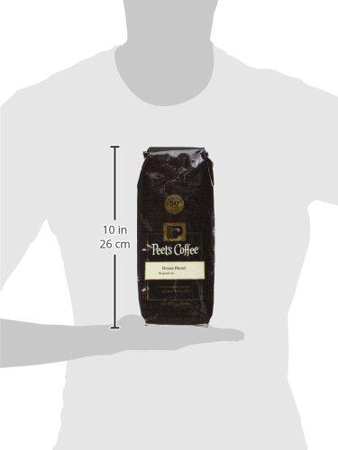 Peet's Coffee Peet's Coffee & Tea House Blend Ground Coffee, 16-Ounce Bag
