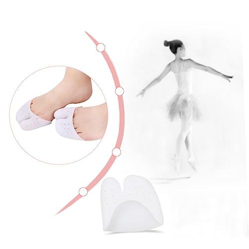 Healeved Healeved 4 Pairs Big Toe Protection Toe Cover Pointe Cushion Toe Protector gel with hole