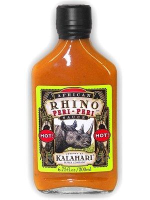 Kalahari Pepper Co. African Rhino Peri-Peri Hot Sauce, 5.7oz.