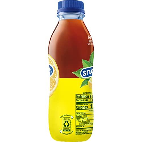 Snapple Snapple, Lemon Tea, Recycled Bottle, 16 Fl Oz, 12 Count