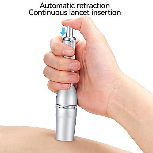 LANBO Seven-Pin Lancing Device Blood Lancet Pen Steril Cupping Therapy Match One Bag 200pcs Lancet