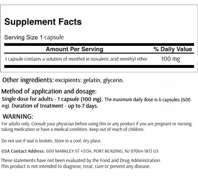 VEV ICU Generic Corvalment 100mg 80 Capsules, White
