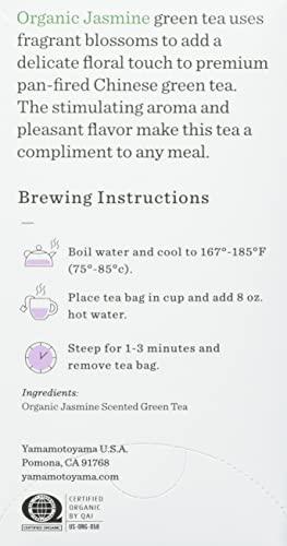 Yamamotoyama Yamamotoyama Organic Jasmine Green Tea Bag 18 ct (Pack of 6)