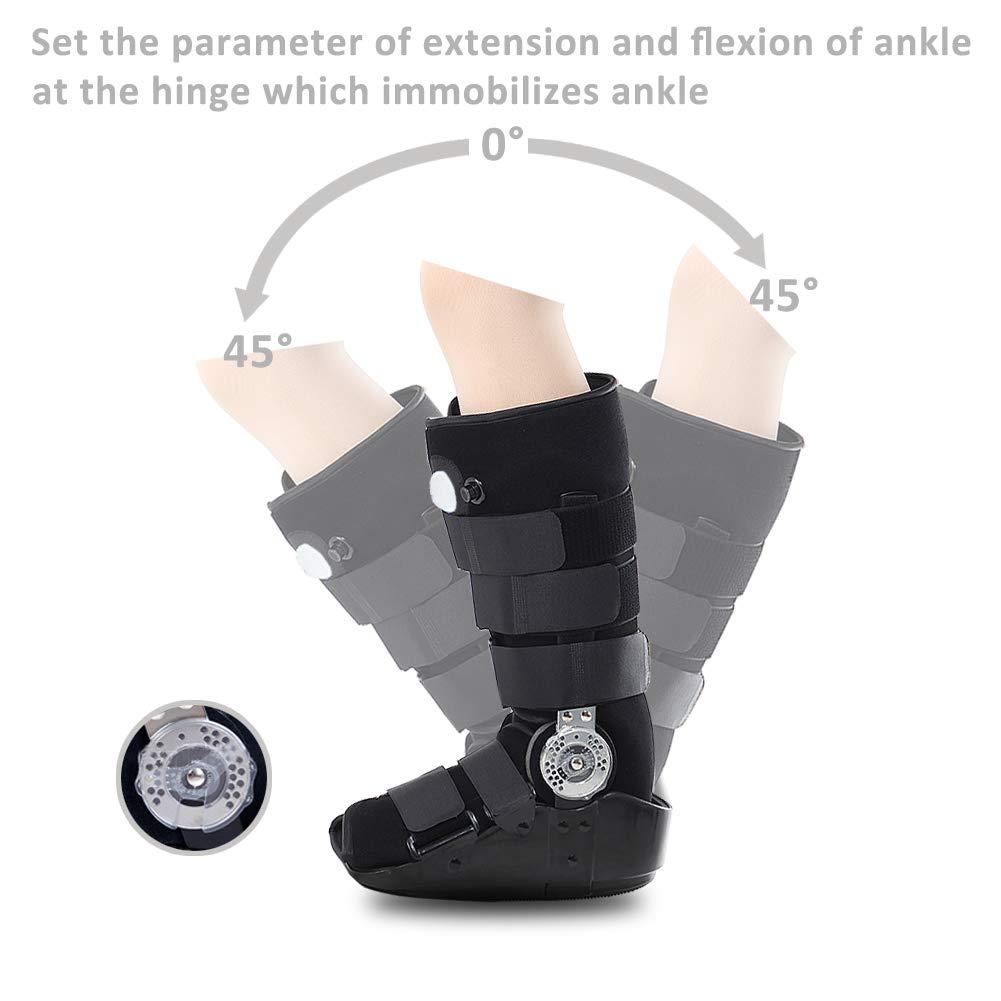 kefit kefit Air Cam Walker Fracture Boot, Walking Boot for Sprained Ankle, Stress Fracture, Broken Foot. Orthopedic Boot (L:Foot Length 10.8-11.5Inch)