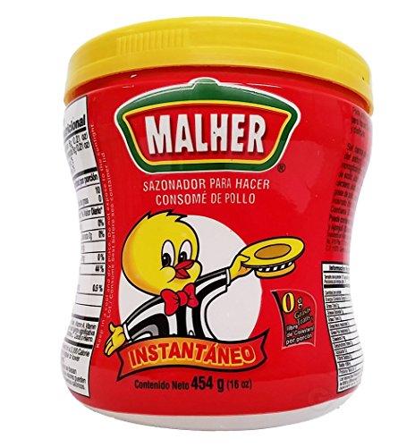Malher Malher Chicken Bouillon 16 oz - Consome de Pollo (Pack of 24)