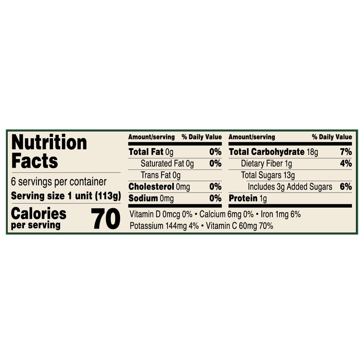 Tree Top Tree Top Original Apple Sauce, 6 Count (Pack of 6)