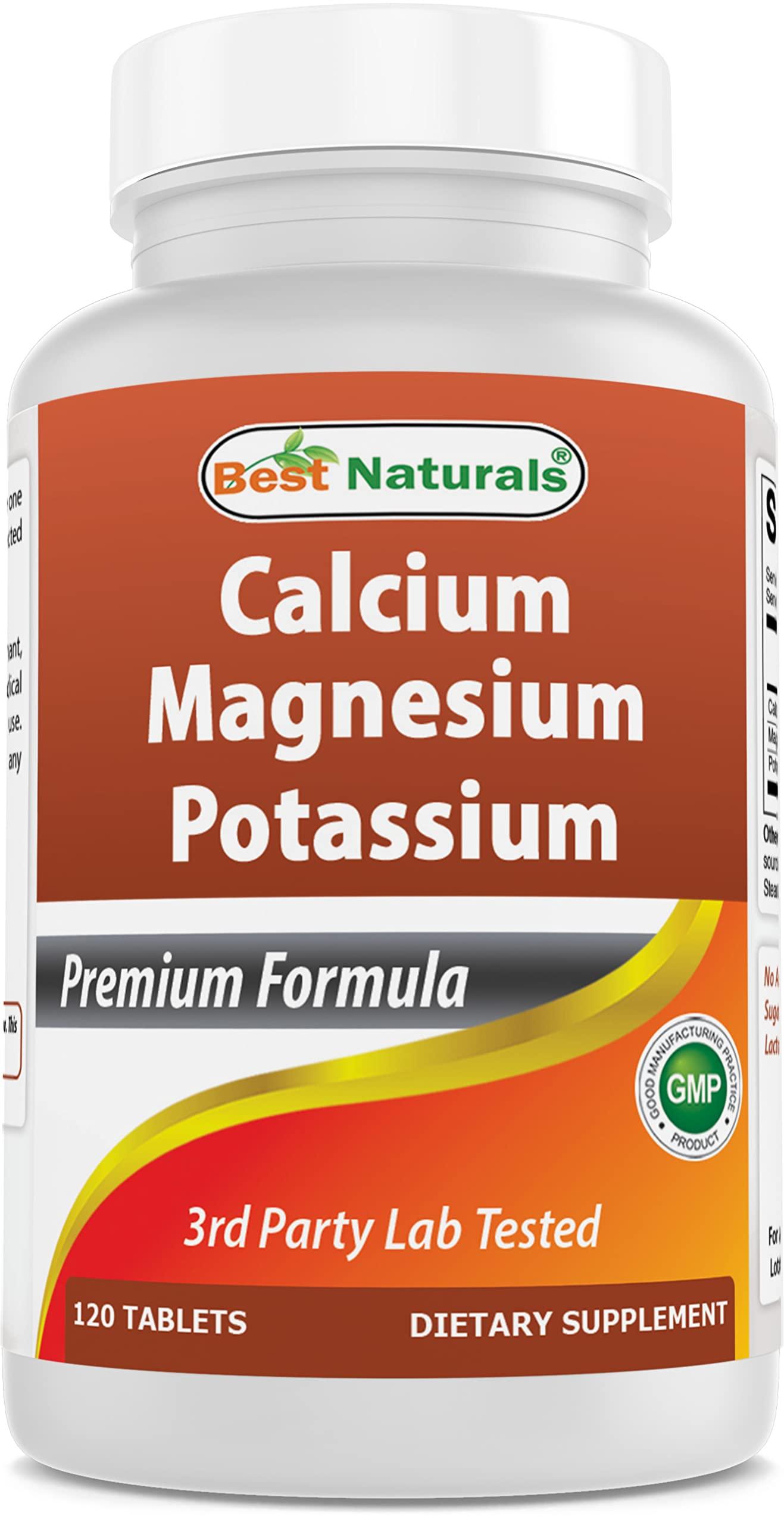 Best Naturals Calcium Magnesium Potassium & B-100 Complex