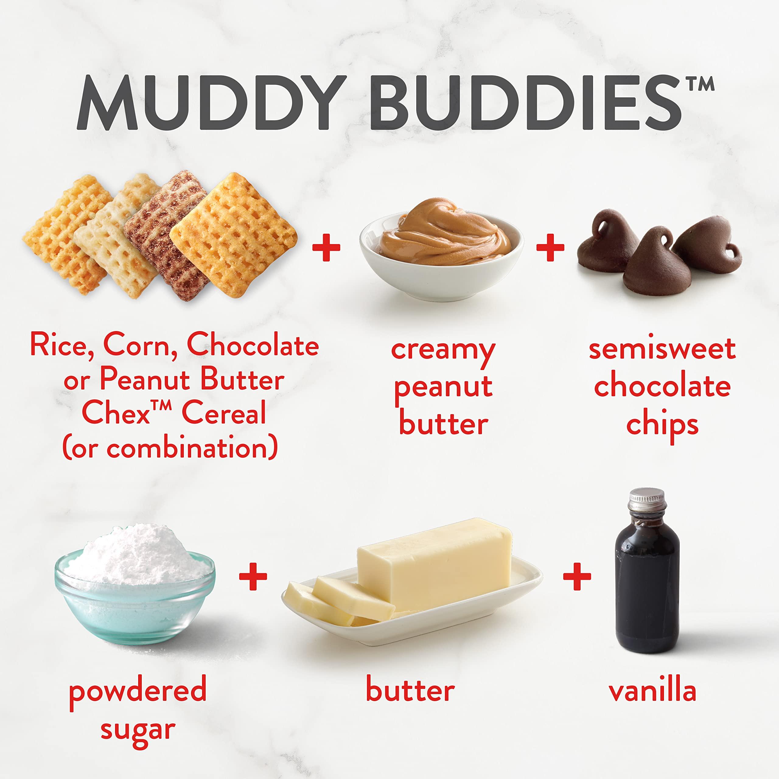 Chex Corn Chex Gluten Free Breakfast Cereal, Made with Whole Grain, 12 oz