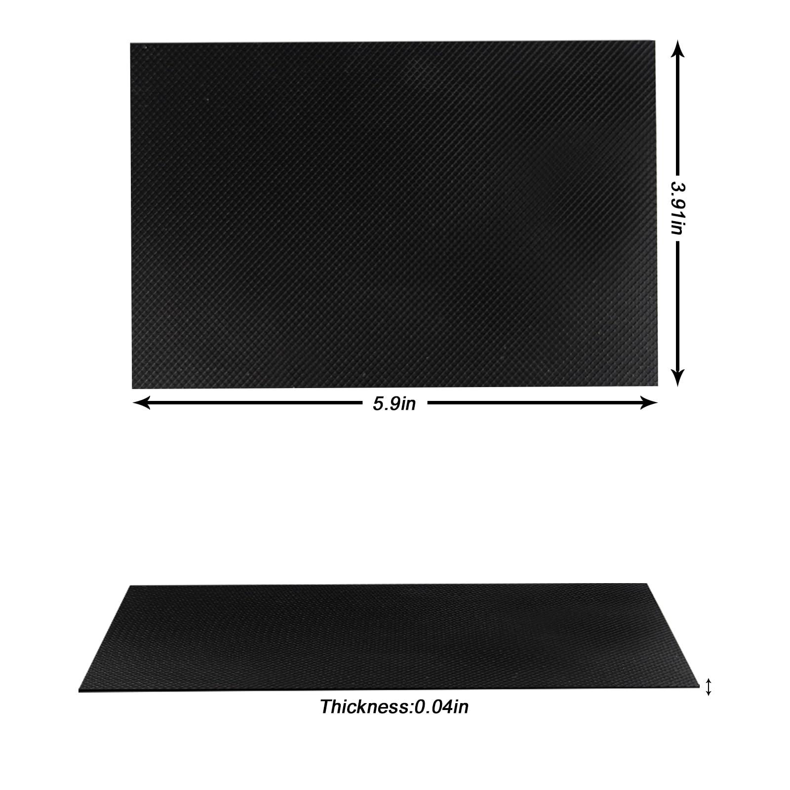 Mowyem 4Pcs Shoe Bottom Grip Protector,Shoes Sole Rubber Protectors Non Slip,Self-Adhesive Shoe Sole Grips High Heels Non Slip for Shoes (Black+Beige)