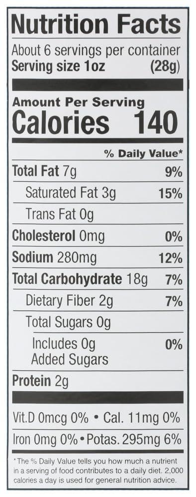 The Good Crisp Company The Good Crisp Company, Potato Crisps Sea Salt Vinegar, 5.6 Ounce