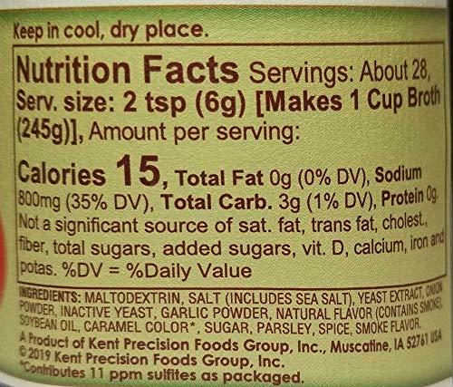 ORRINGTON FARMS Orrington Farms - Vegan Broth Seasoning Combo - Vegan Chicken, Vegan Beef, Vegan Ham, Vegan Vegetable, 6 oz. jars (4 Pack)