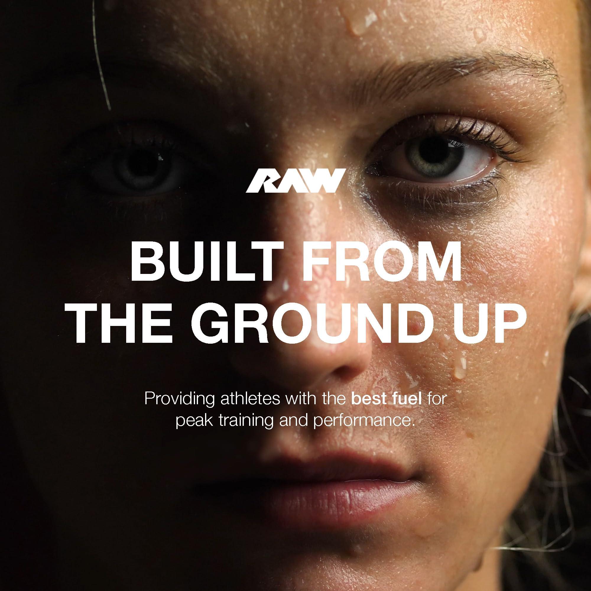 RAW RAW Ready-to-Drink Protein Shake, Mocha Latte - RTD Protein Drinks with Grass-Fed Whey Protein Isolate for Post-Workout - Zero-Sugar & Gluten-Free Meal Replacement Drink & Breakfast Shake, 12 Fl Oz