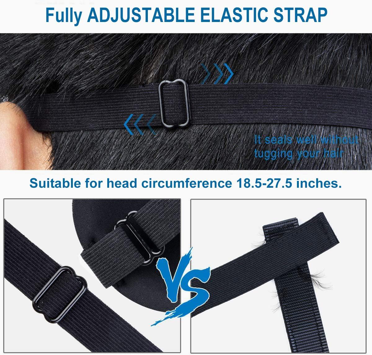 YIVIEW YIVIEW Sleep Mask for Side Sleeper Pack of 3, 100% Light Blocking 3D Eye Masks for Sleeping, Night Blindfold for Women Men