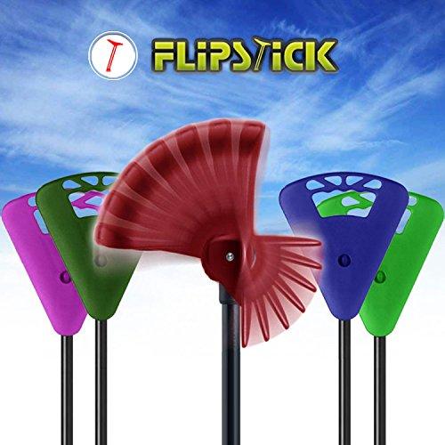 Flipstick Black Flipstick Straight Adjustable Seat Cane