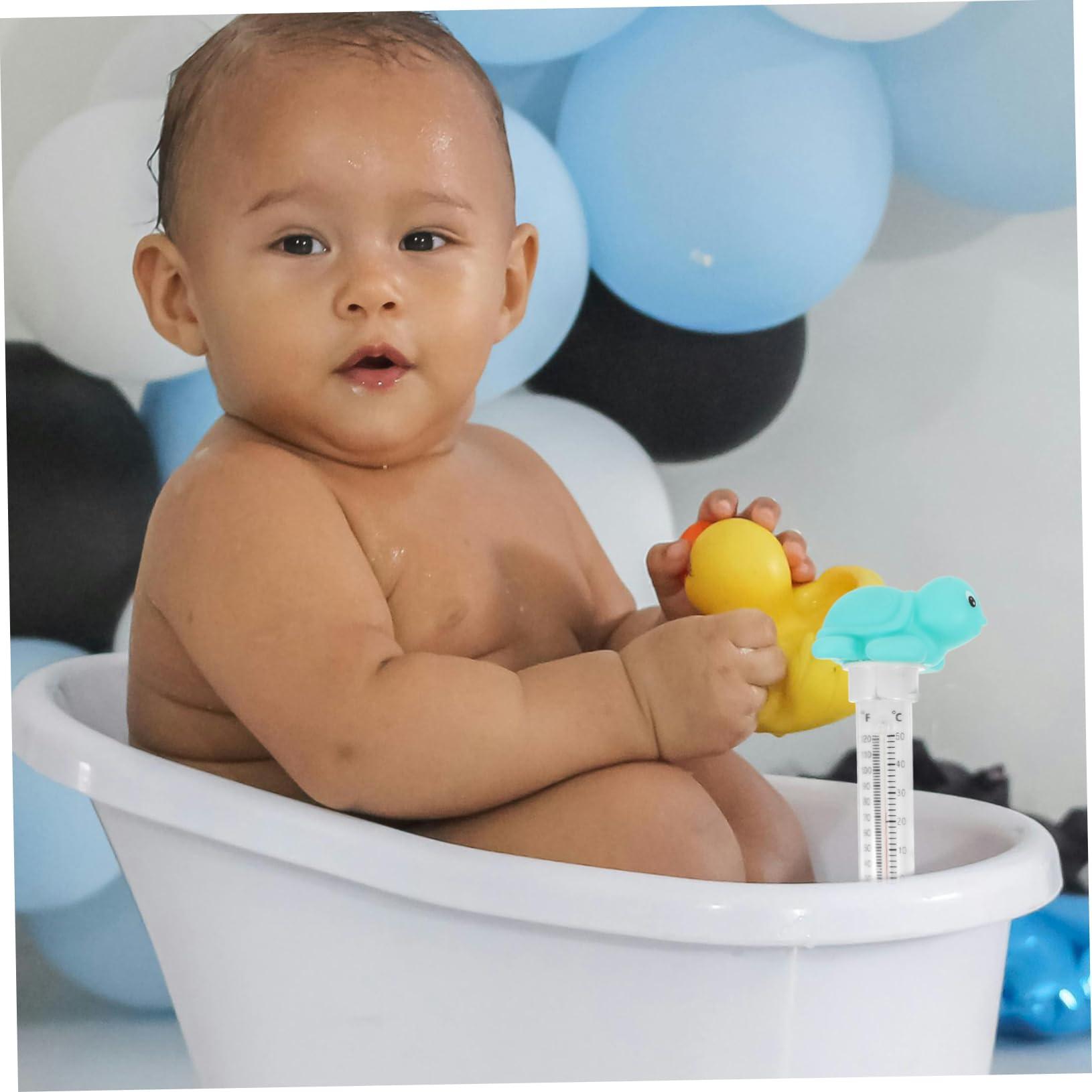 FONDOTIN FONDOTIN Floating Water Thermometer for Pools and Spas Size Easy to Read Design Ideal for Indoor and Outdoor Use Pool Water Temperature Measuring Tool Turtle