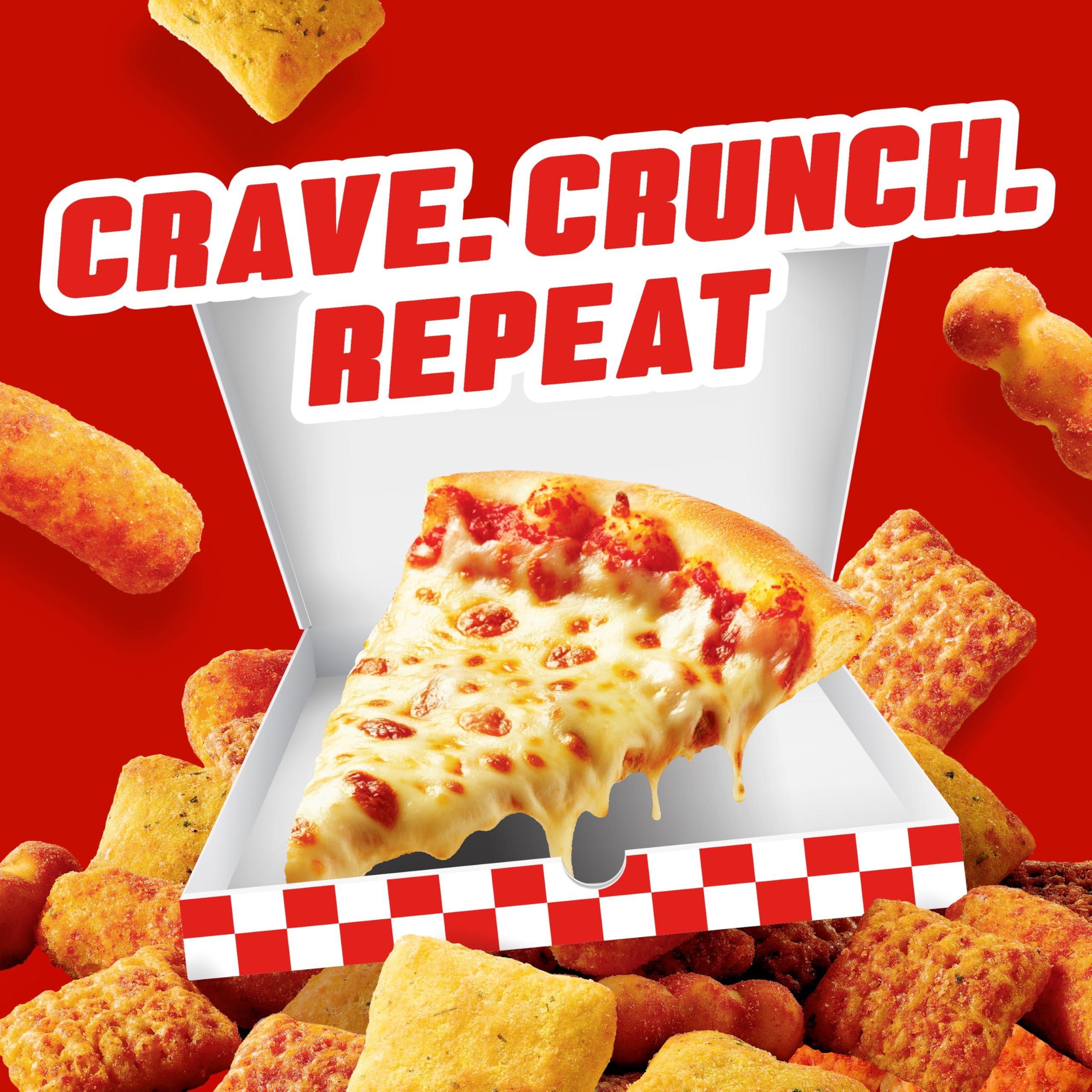 Chex Mix Chex Mix Snack Mix, Remix Cheesy Pizza, Savory Snack Bag, 11 oz