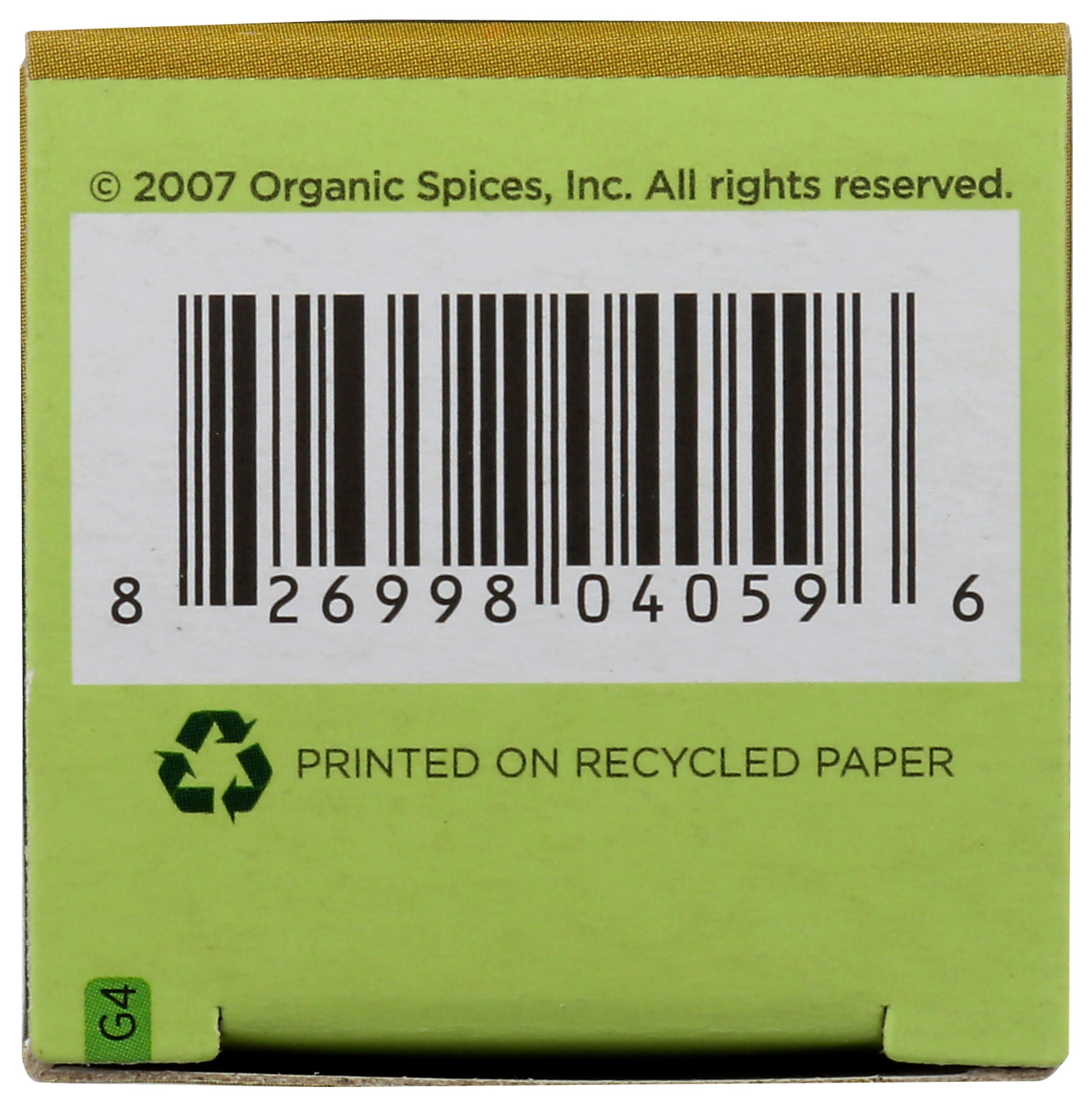 Spicely Organics Spicely Organic Marjoram Whole 0.1 Oz Certified Gluten Free