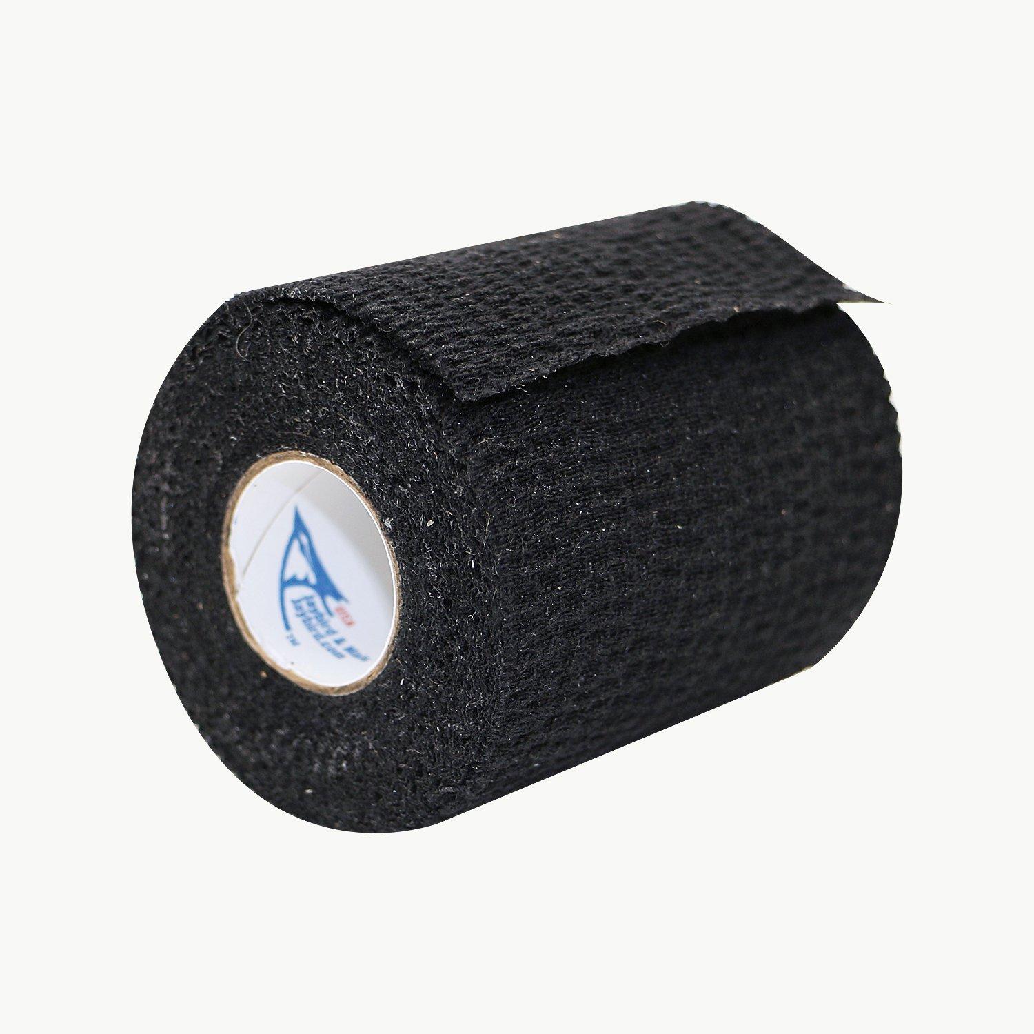 Jaybird & Mais Jaybird & Mais 4500-3075B 4500 Jaylastic Lightweight Athletic Stretch Tape: 3" x 7-1/2 yd, Black