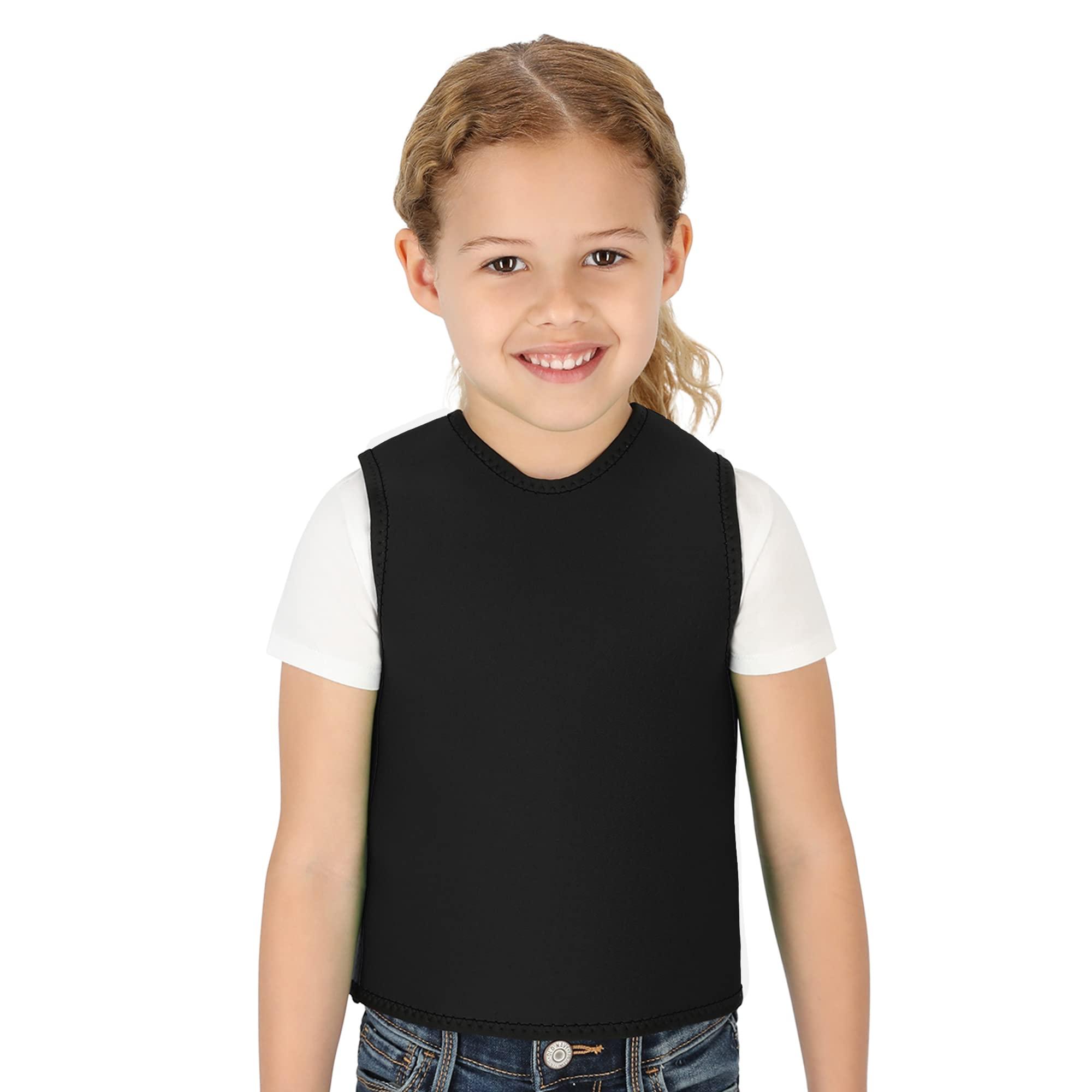 Special Supplies Special Supplies Sensory Compression Vest Deep Pressure Comfort (Black, X-Small)