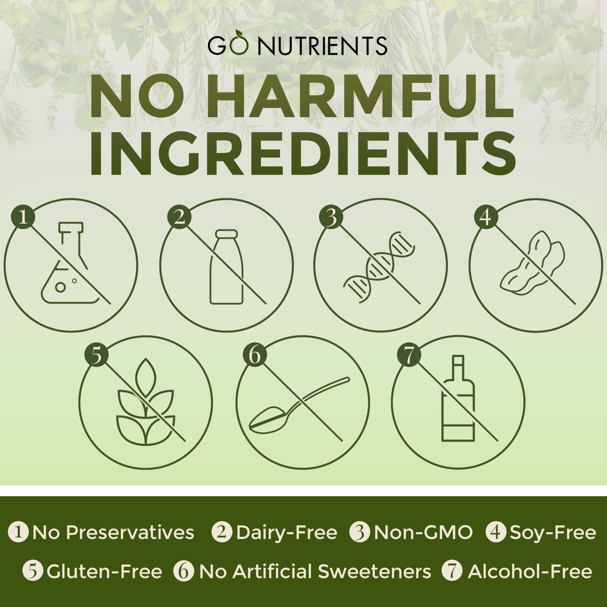 Go Nutrients Go Nutrients Intestinal Edge + Liquid Drops Supplement Chlorophyll - Effective Detox, Cleanse & Energy Combo | No GMOs | No Preservatives