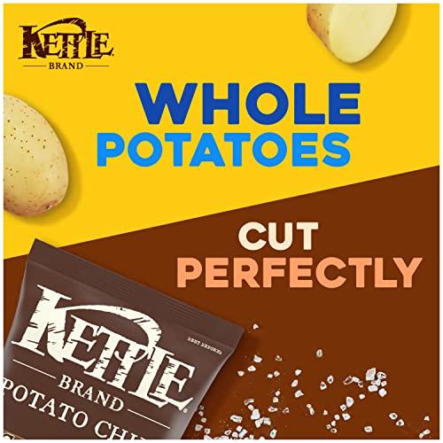 Kettle Brand Kettle Brand Sea Salt Kettle Potato Chips, Gluten-Free, Non-GMO, 7.5 oz Bag (Pack of 12)