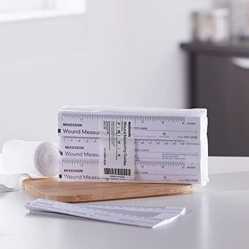 McKesson McKesson Wound Measuring Guide Ruler, Non-Sterile, Paper, 6 in, 50 count, 12 Packs, 600 Total