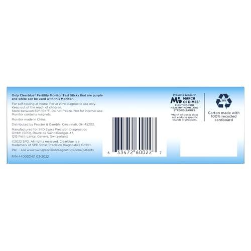 Clearblue Clearblue Fertility Monitor, 1 Touch-Screen Monitor, 1 Ct