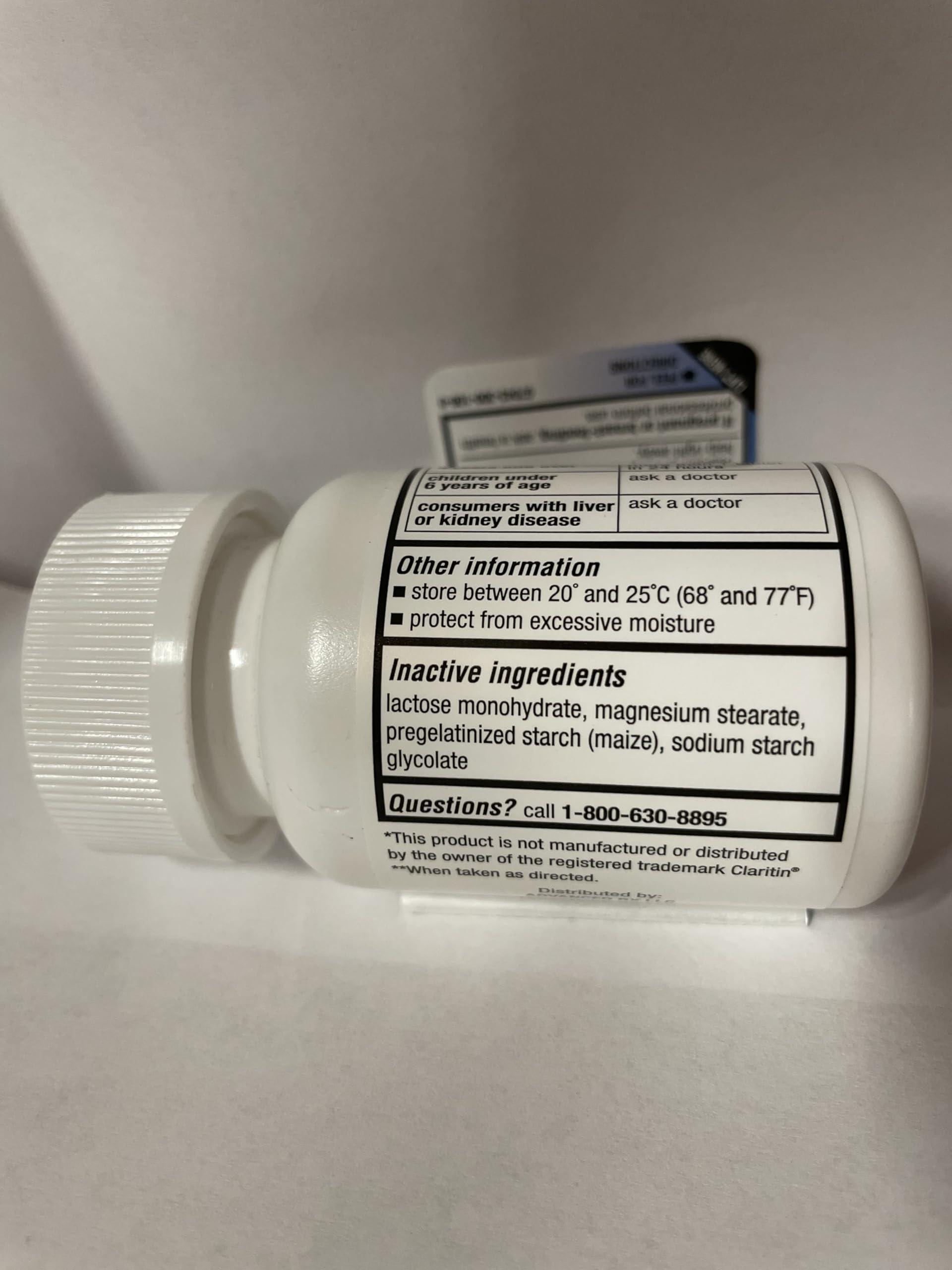 P Puregen Labs Puregen Labs Allergy Relief, Loratadine 10mg, 300 Tablets 24 Hour Non-Drowsy Antihistamine Allergy Medicine for Runny Nose, Sneezing, Itchy, Watery Eyes