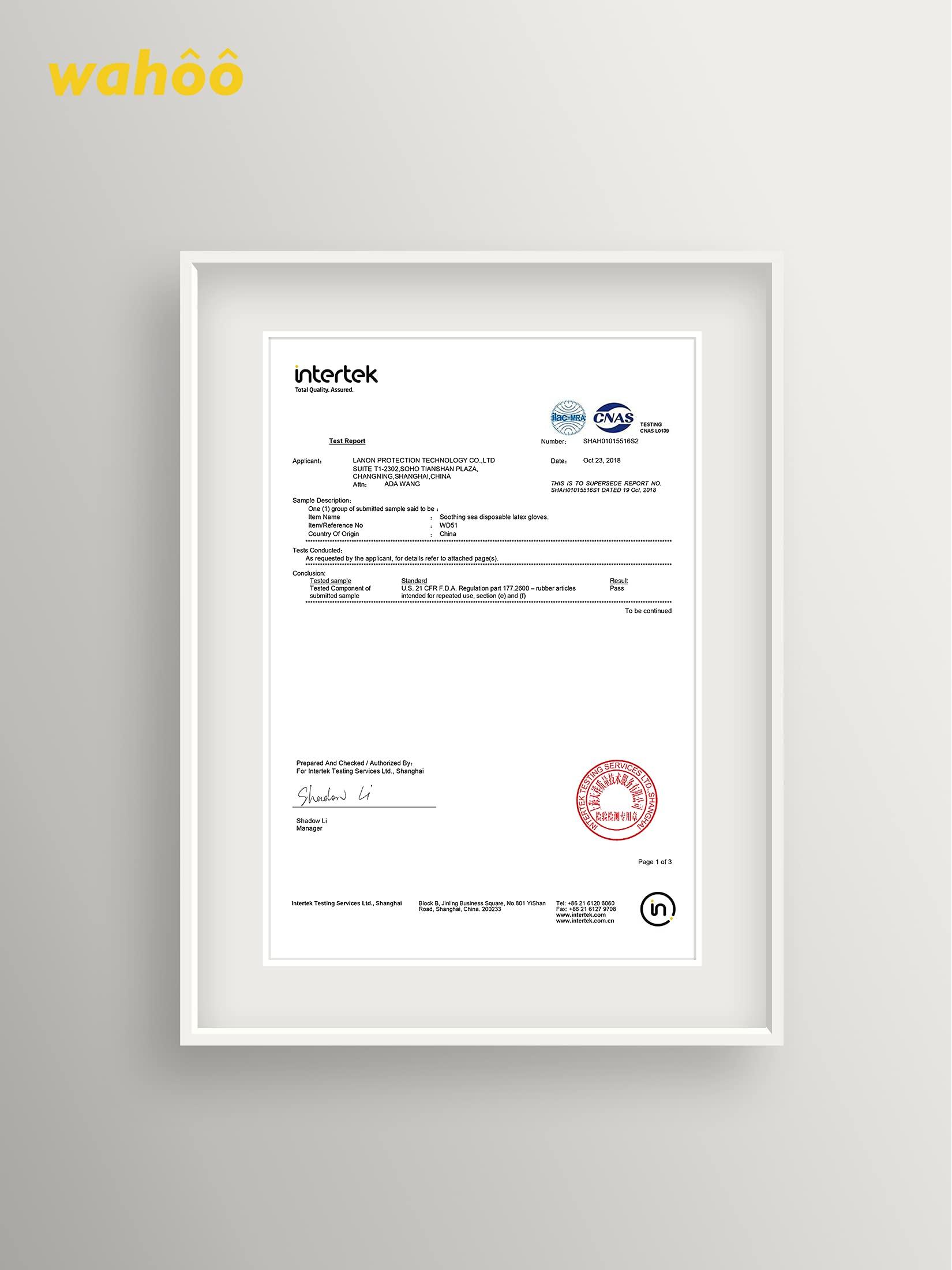 LANON Protection LANON 5 mil Vitamin-E Coated Latex Disposable Gloves, Food-Contact Grade, Fully Textured, Green, Large