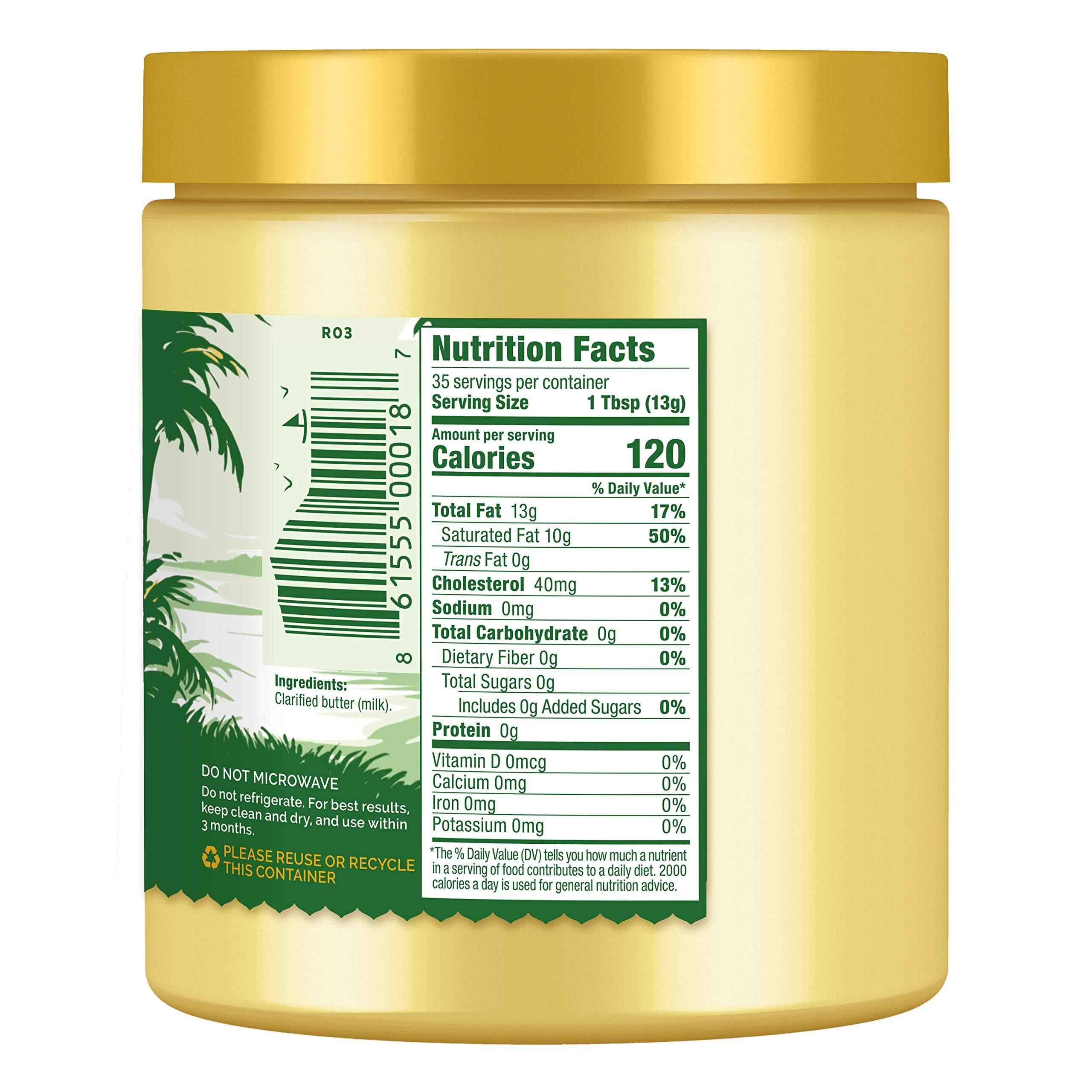 4th & Heart 4th & Heart Original Ghee Original Grass Fed Ghee Butter by , (2 x 16oz Jars), Keto, Pasture Raised, Non-GMO, Lactose and Casein Free, Certified Paleo, 32 Ounce (Pack of 2)