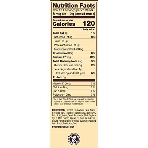 Snyder's of Hanover Snyder's of Hanover, Butter Snaps Pretzels, 12 Ounce (3 Bags)