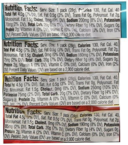 Corn Nuts Corn Nuts Original, Ranch, BBQ, Chile Picante con Limon Crunchy Corn Kernels Variety Pack (1 oz Bags, Pack of 12)