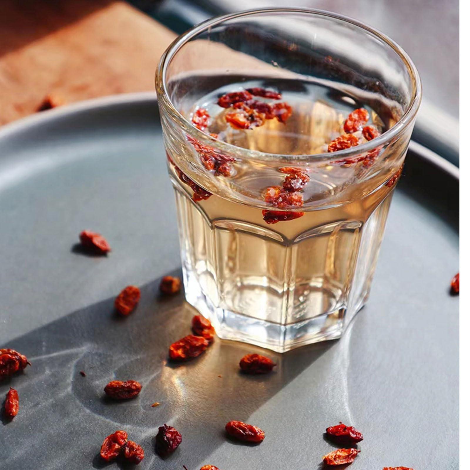 TEAERPKLAE Sea Buckthorn Dried Berries 7.05oz/200g,Sea buckthorn fruit is used for snacks, salads, baked goods, milkshakes, tea, etc