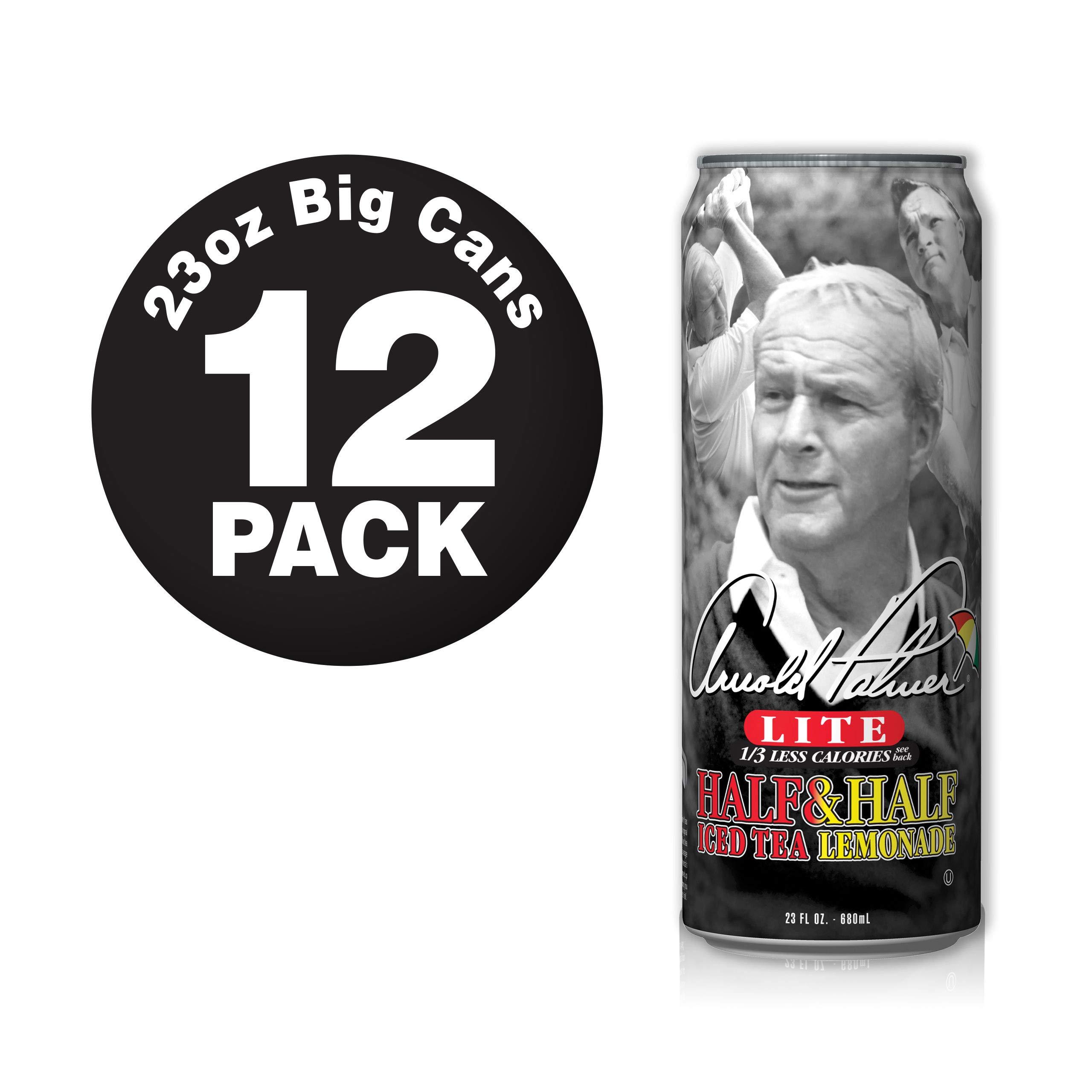 Arizona AriZona Arnold Palmer Half and Half - Big Can, 22 Fl Oz (Pack of 12)