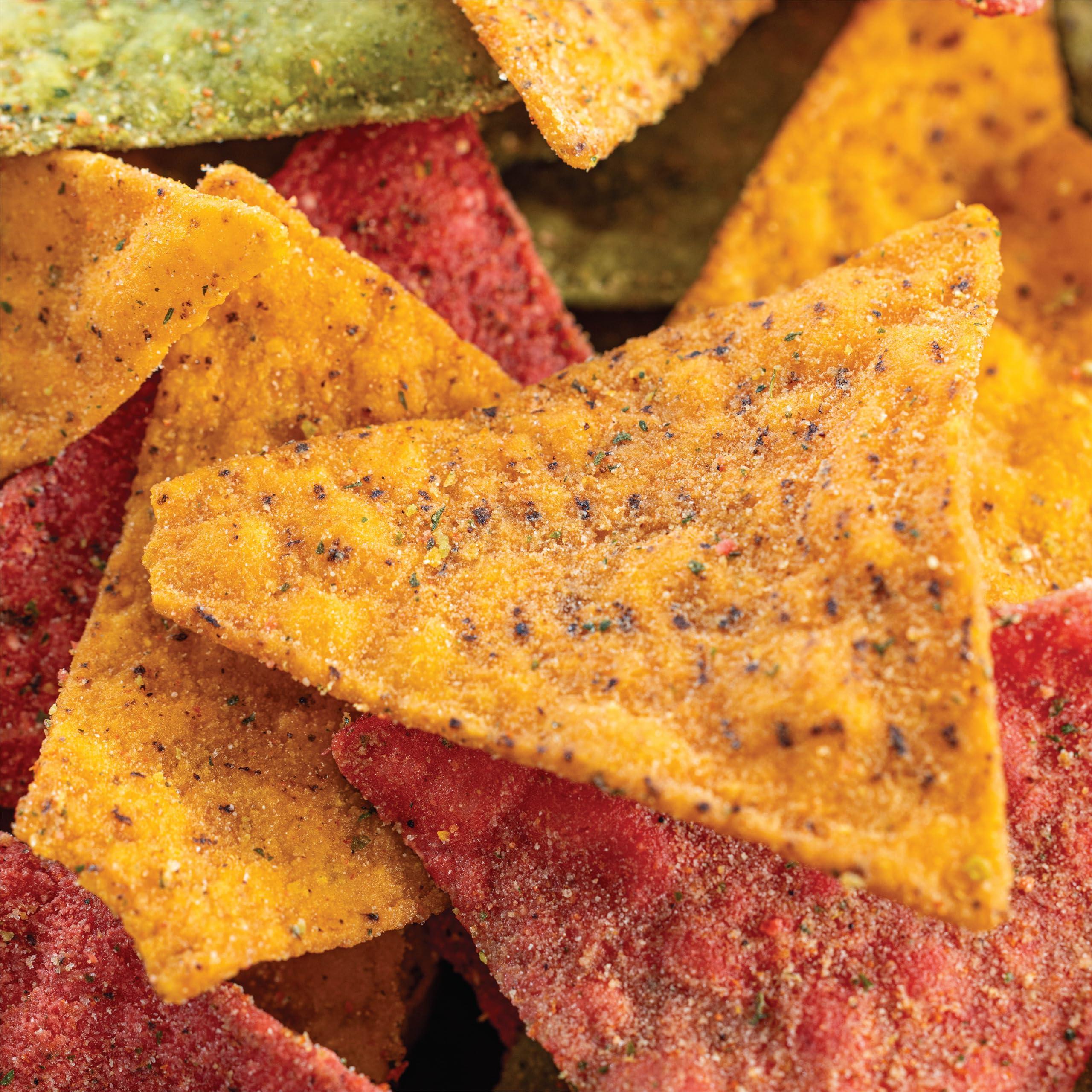 Sensible Portions Sensible Portions Garden Veggie Flavor Burst Tortilla Chips, Ranch, 6 Oz (Pack of 6)