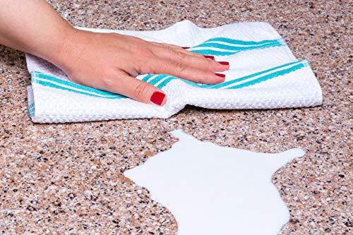 Living Fashions Living Fashions 8 Pack Dish Cloths for Washing Dishes - 100% Cotton Absorbent Dish Towels Size 12\" x 12\" - Perfect Dish Rags for Washing Dishes - Kitchen Rags and Washcloths for Dishes