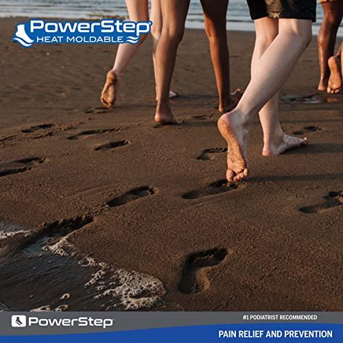 Powerstep Powerstep Men's Archmolds Maximum Orthotic Insoles, Blue, Men's 14-14.5