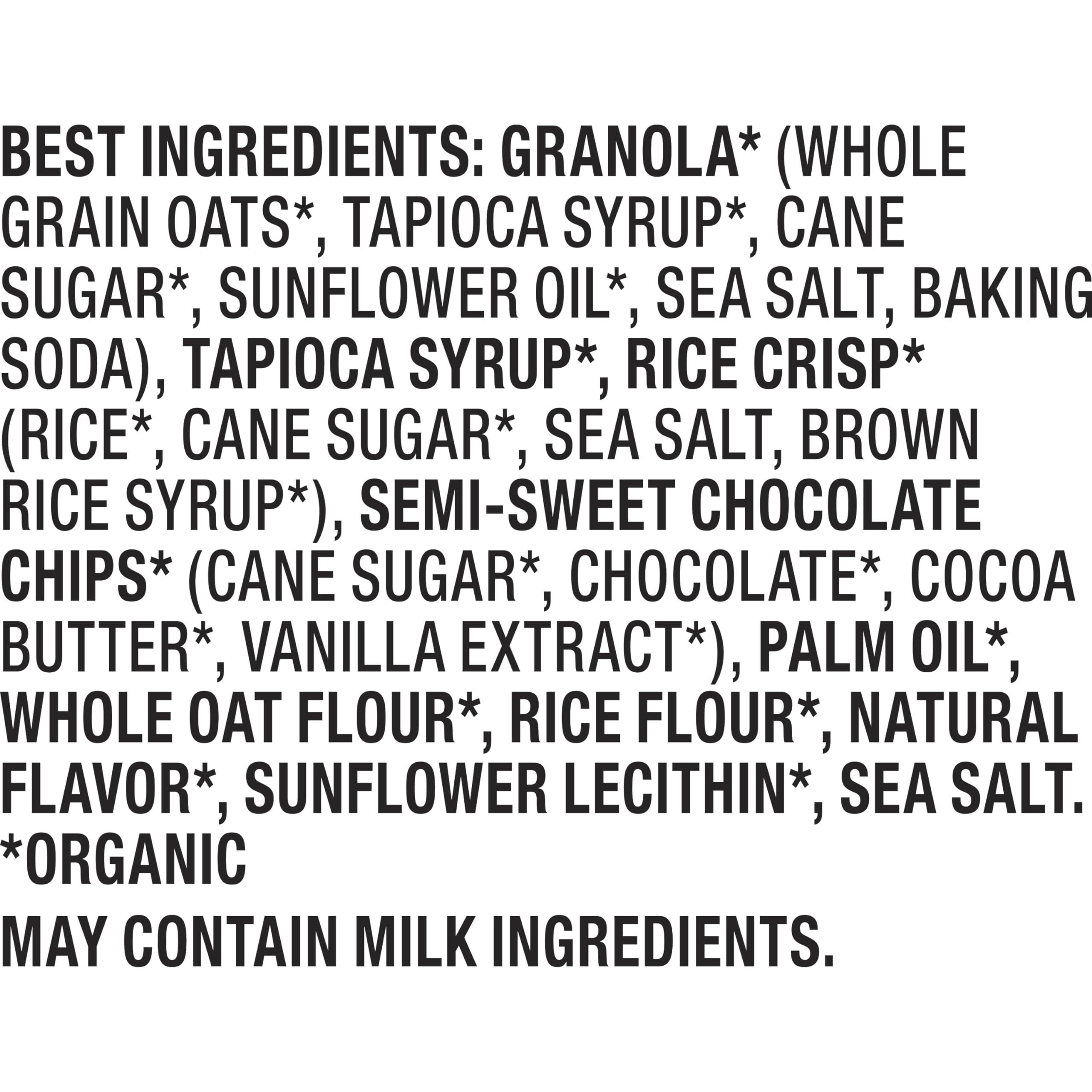 Annie's Homegrown Annie\'s Organic Chewy Granola Bars, Chocolate Chip, 12 ct