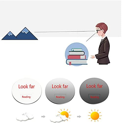 willochra Transition Photochromic Bifocal Reading Glasses For Women Cat Eye Sunglasses Readers computer reading far and near Anti UV (rainbow, 2.5, multiplier_x)