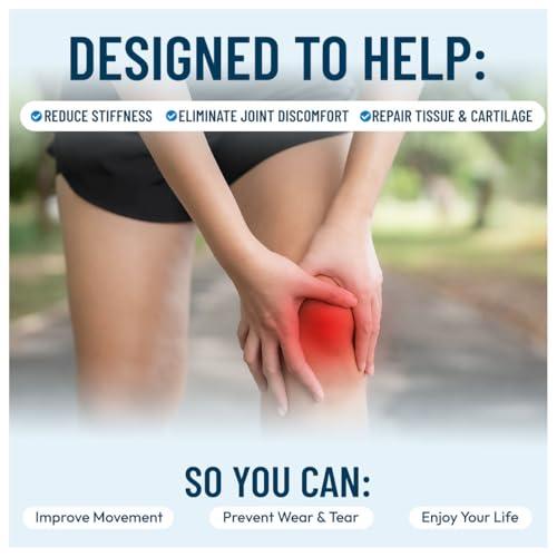 FLEXOPLEX FLEXOPLEX Bone & Joint Supplement for Men & Women | Promotes Healthy Joint Function & Natural Relief from Joint Pain and Inflammation | Enhances Cartilage Flexibility Range of Motion - (120 Tablets)