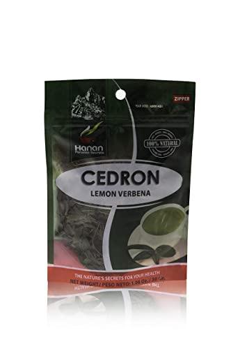 HANAN PERUVIAN SECRETS Hanan Peruvian Secrets Hierba Cedron | 100% Natural Lemon Verbena | 1.06oz / 30g | Naturally Aids in Relieving Occasional Stomach Discomfort - Single Pack