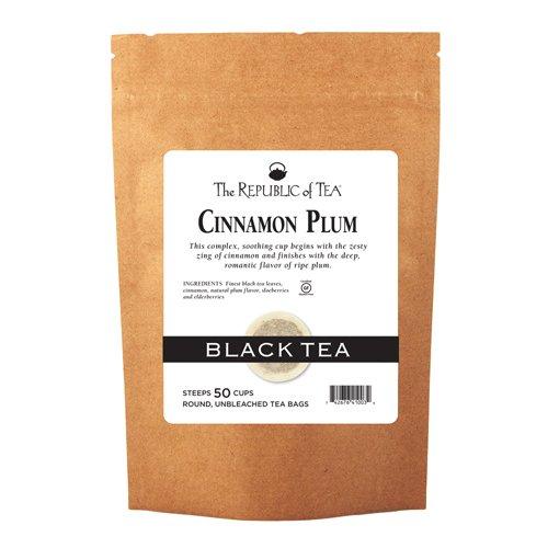 The Republic of Tea The Republic of Tea Cinnamon Plum Black Tea, 50 Tea Bag Refill