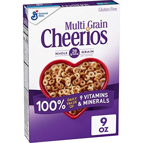 Cheerios Multi Grain Cheerios Heart Healthy Cereal, 9 OZ Cereal Box