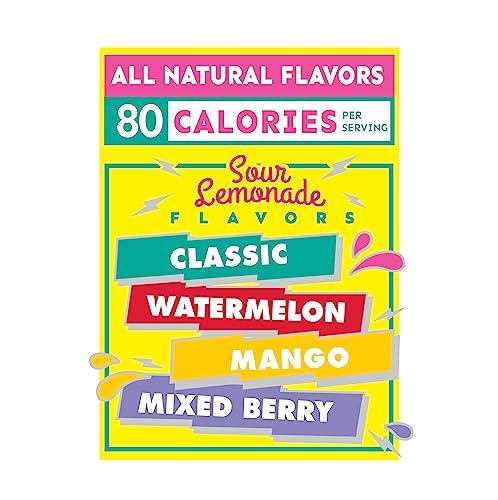 Arizona AriZona Fruit Snacks, Sour Lemonade - 10 Boxes of 10 ct. 0.9oz Bags (Total 100 ct. 0.9oz Bags) - Gluten Free - Gummy Chews